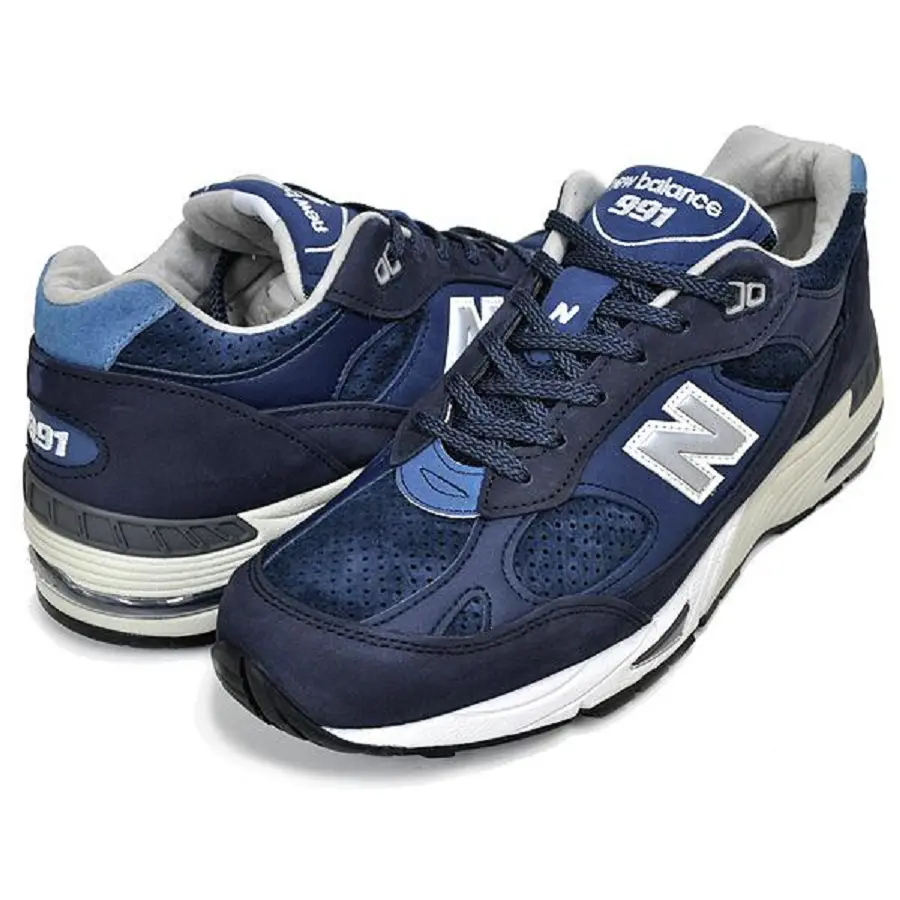 Giày New Balance 991 Made in England ‘Bluesman’ M991NVT - Ảnh 4