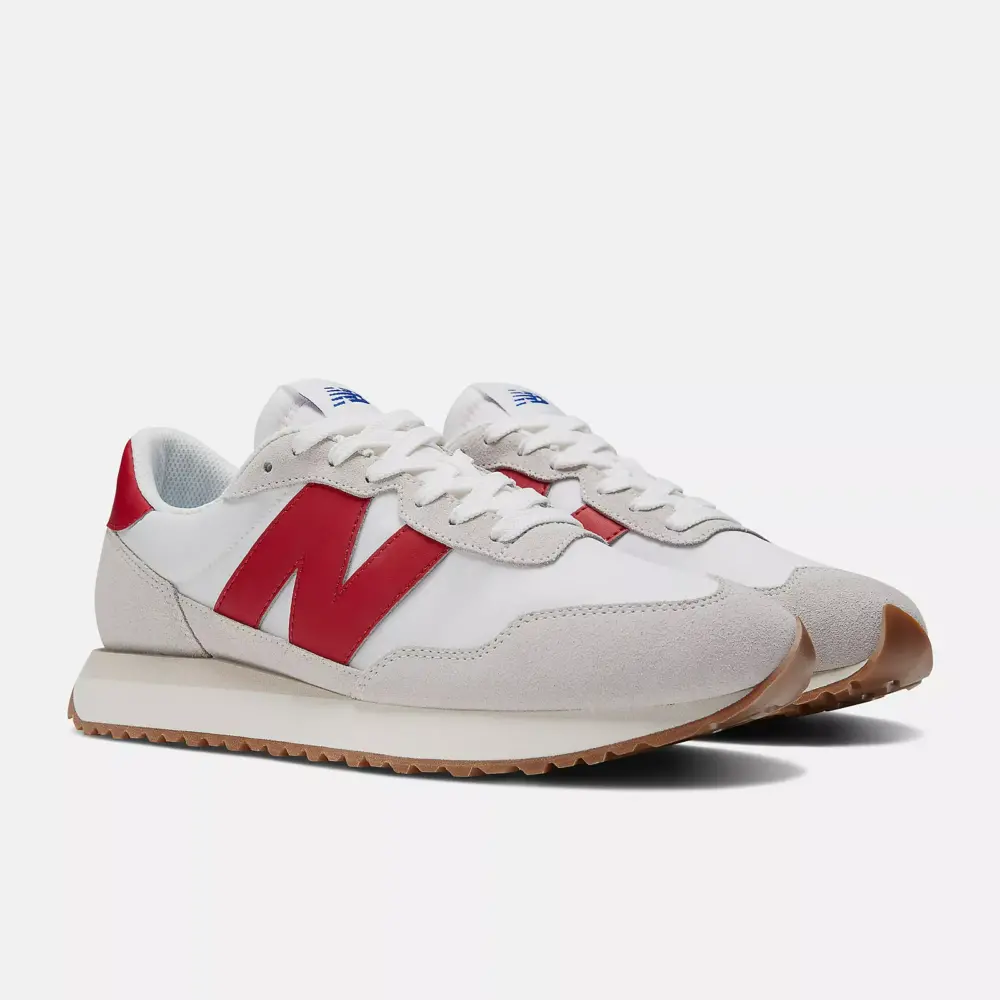 Giày New Balance 237 Men’s 9.5 White Red Gray MS237RG - Ảnh 3