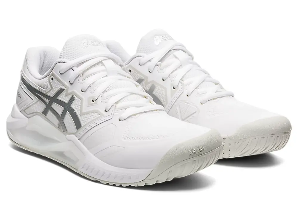 Giày Tennis Asics Wmns Gel Challenger 13 'White Pure Silver' 1042A164-100 - Ảnh 3