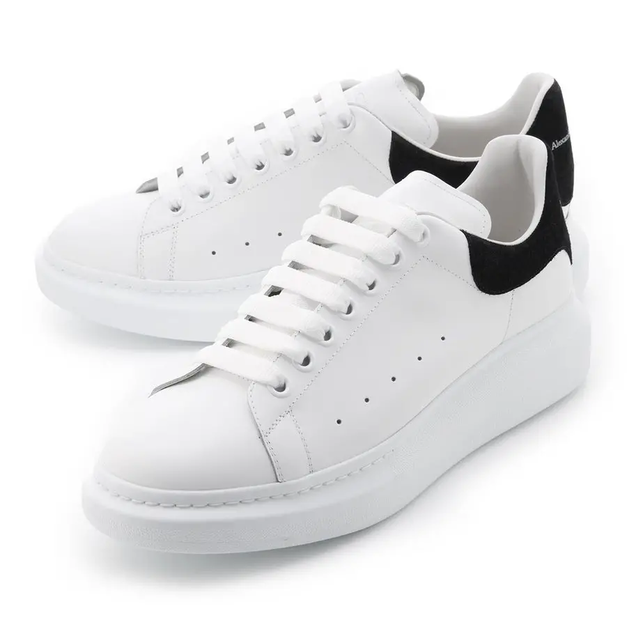 Giày Alexander McQueen Oversized Sneaker 'White Black' 625162-WHZ4K-9061 - Ảnh 3