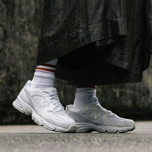 Giày New Balance 530 Retro 'White Silver' MR530FW1 - Ảnh 3