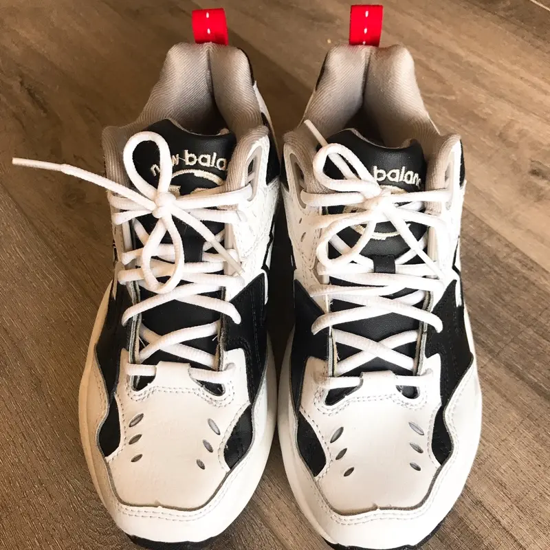 Giày New Balance Wmns 608 Wide 'White Black' WX608RB1D - Ảnh 5
