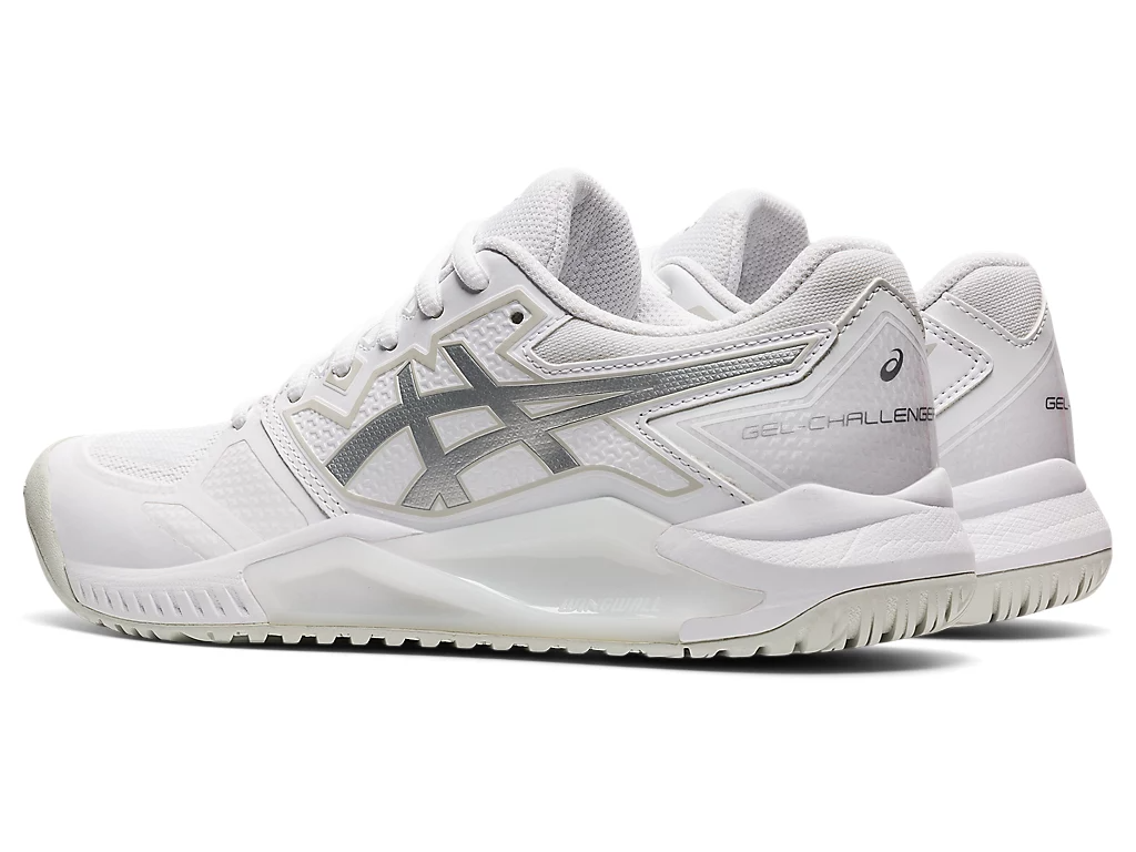 Giày Tennis Asics Wmns Gel Challenger 13 'White Pure Silver' 1042A164-100 - Ảnh 4
