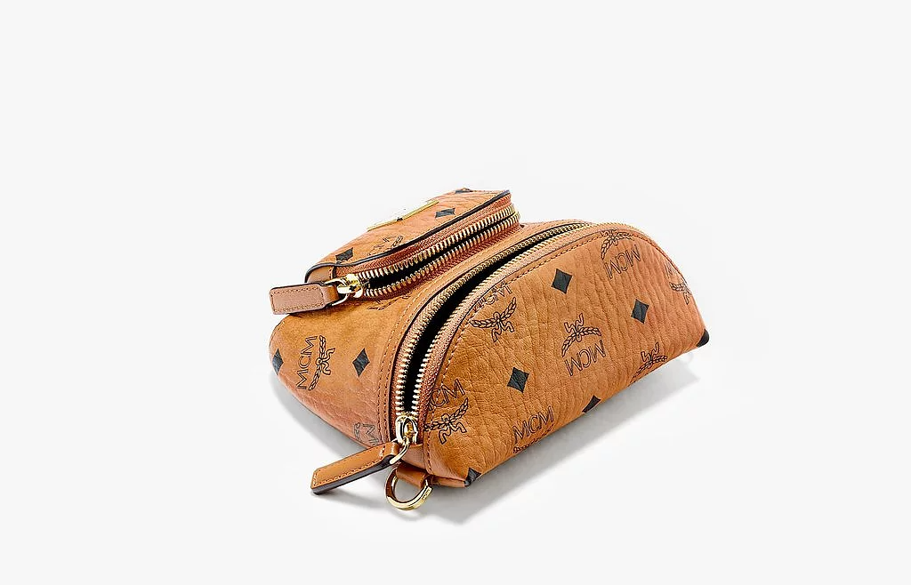 Túi MCM Klassik Crossbody In Visetos 'Cognac' MMRBSKC08CO001 - Ảnh 3