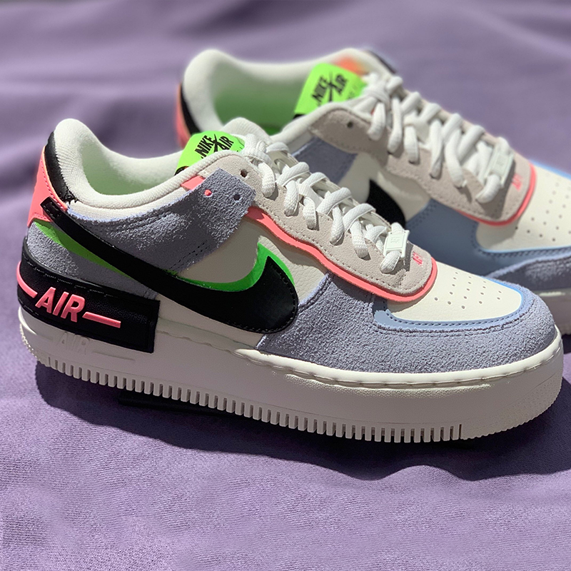 Giày Nike Wmns Air Force 1 Shadow 'Sunset Pulse' CU8591-101 - Ảnh 4