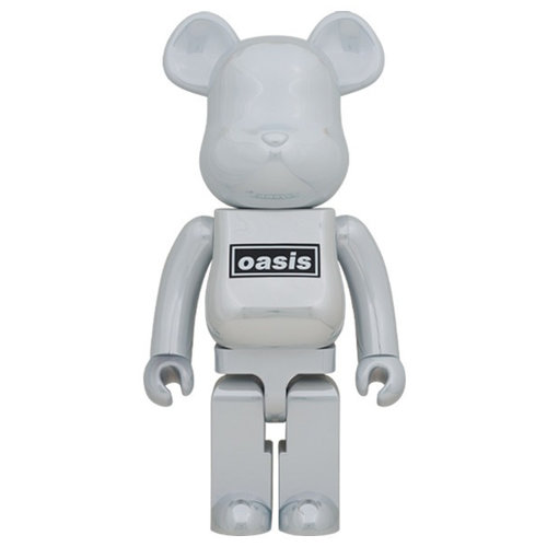 Mô Hình Bearbrick Oasis White Chrome