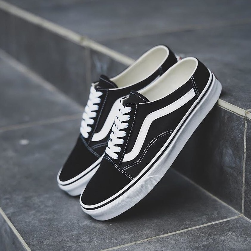 Giày Vans Old Skool Mule 'Black' VN0A3MUS6BT - Ảnh 5