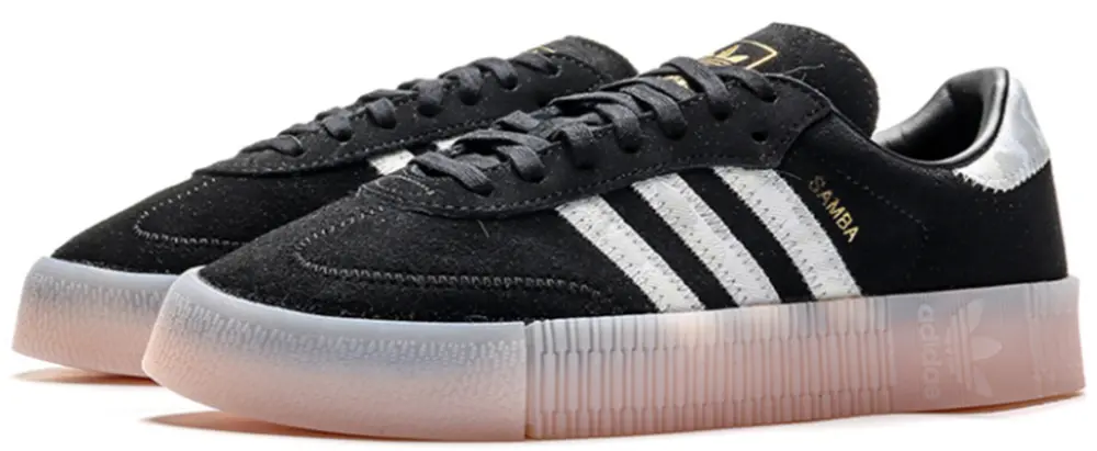 Alternative view of Giày Adidas Wmns Sambarose 'Gold Metallic' EE4678