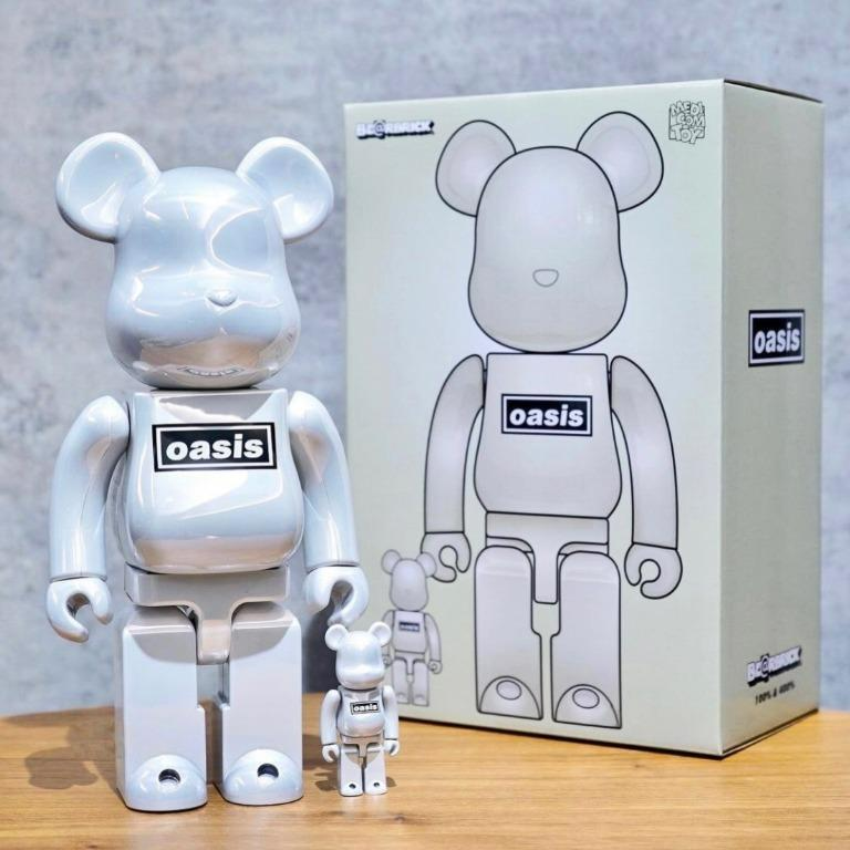 Mô Hình Bearbrick Oasis White Chrome - Ảnh 3