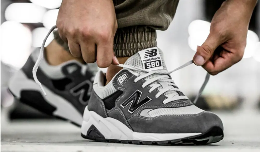 Giày New Balance 580 'Grey Navy' CMT580CA - Ảnh 3
