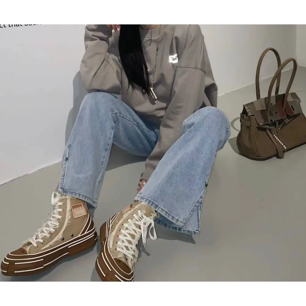 Giày Xvessel G.O.P.HIGHS Khaki - Ảnh 4