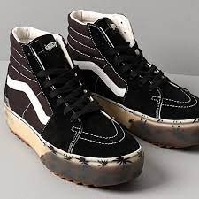 Giày Vans Sk8-Hi Stacked LX 'Palm Black' VN0A4U4DXA5 - Ảnh 5