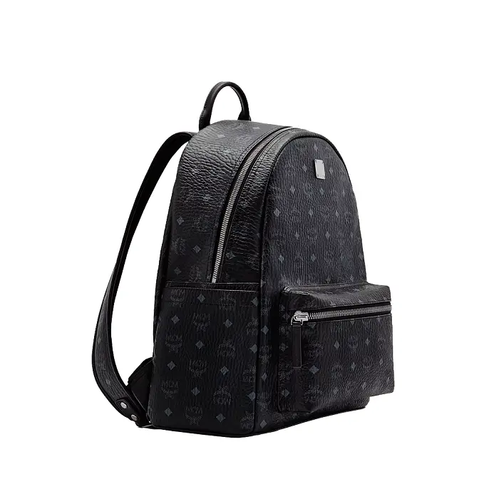 Balo MCM Stark Classic Backpack Visetos MMK6SVE28BK001 - Ảnh 4