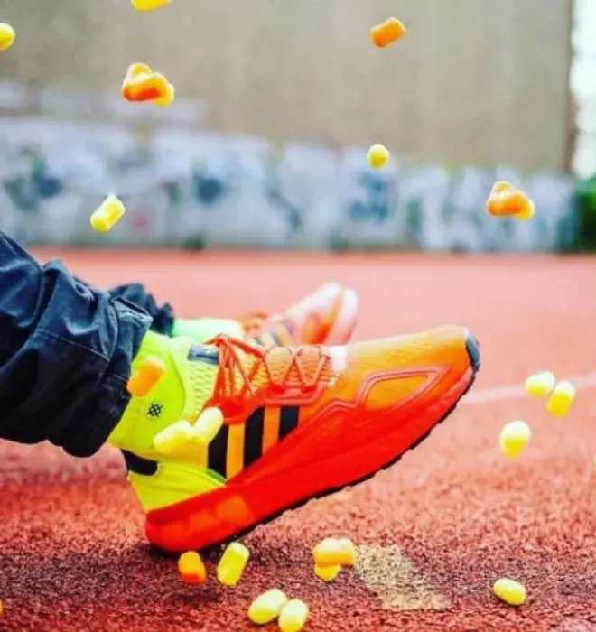 Giày Adidas ZX 2K Boost 'Solar Yellow Red' FW0482 - Ảnh 4