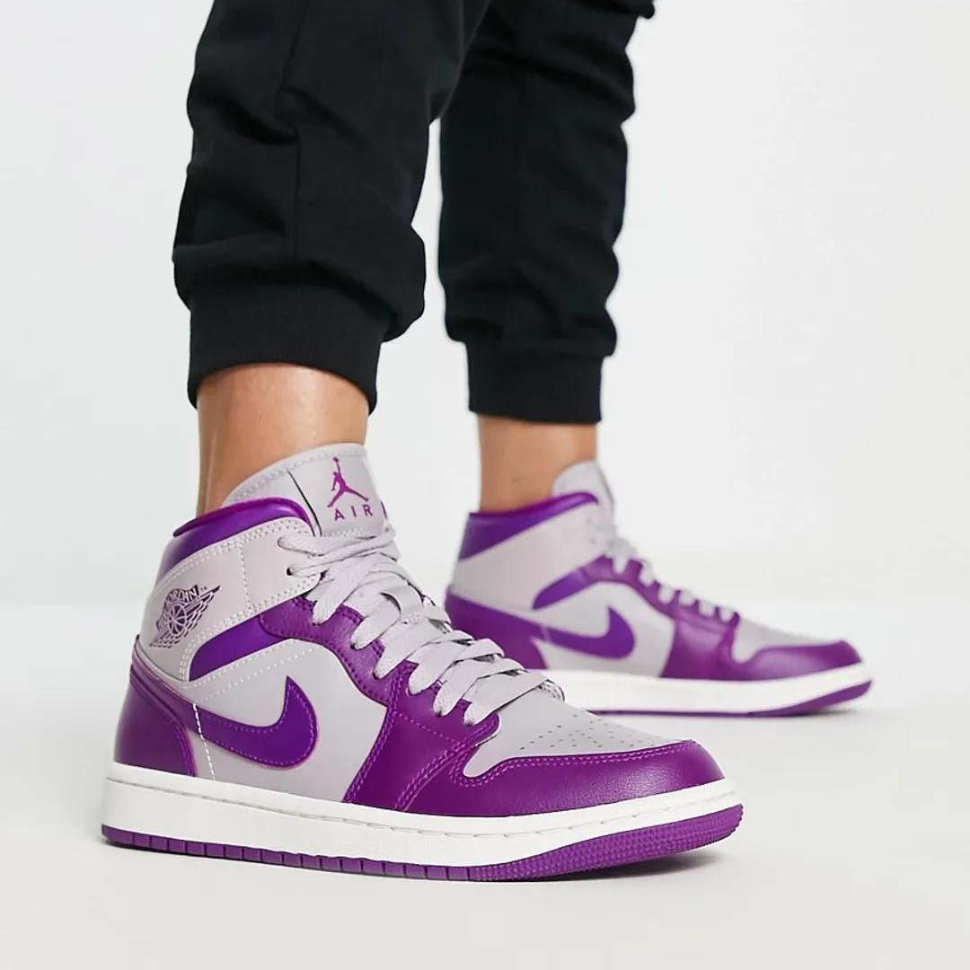 Giày Nike Air Jordan 1 Mid 'Magenta' BQ6472-501 - Ảnh 2