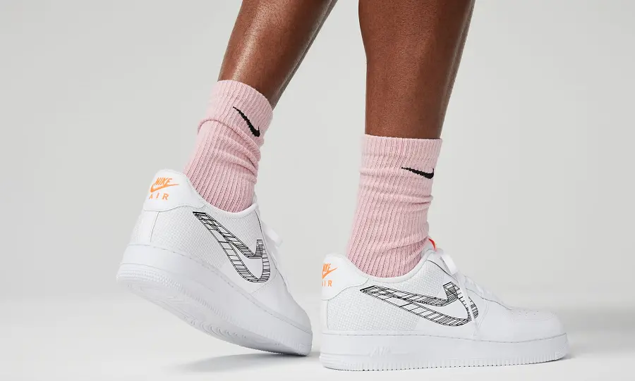 Giày Nike Air Force 1 '07 '3D Swoosh' DR0149-100 - Ảnh 5