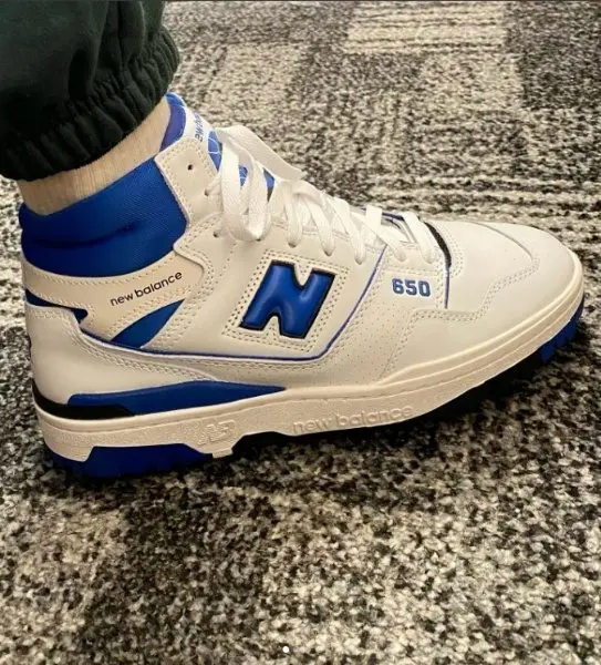 Giày New Balance 650R 'White Blue' BB650RWN - Ảnh 3