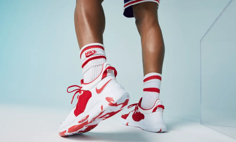 Alternative view of Giày Nike PG 5 TB 'University Red' DA7758-600