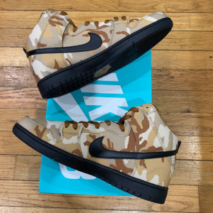 Alternative view of Giày Nike Dunk High Pro SB 'Brown Camo' BQ6826-200