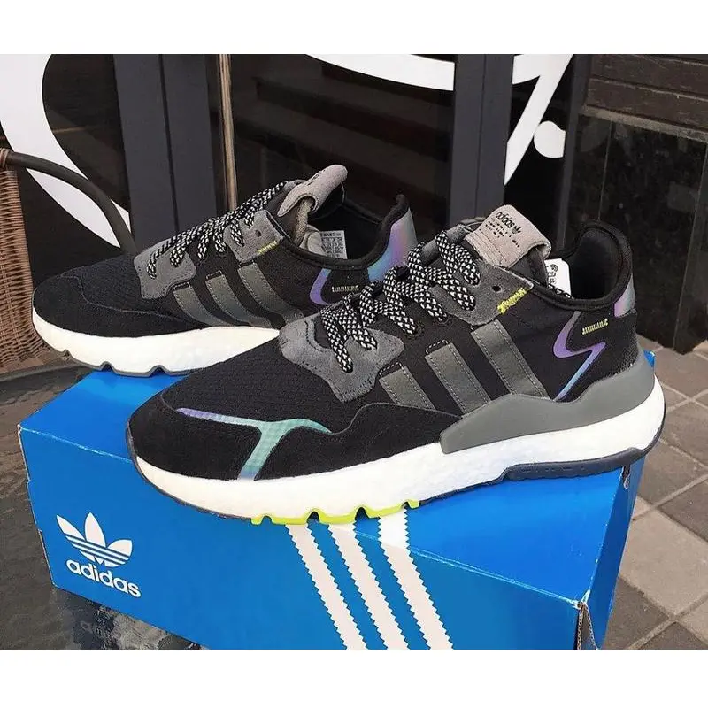 Giày Adidas Nite Jogger ‘Black Iridescent’ EG7191 - Ảnh 5