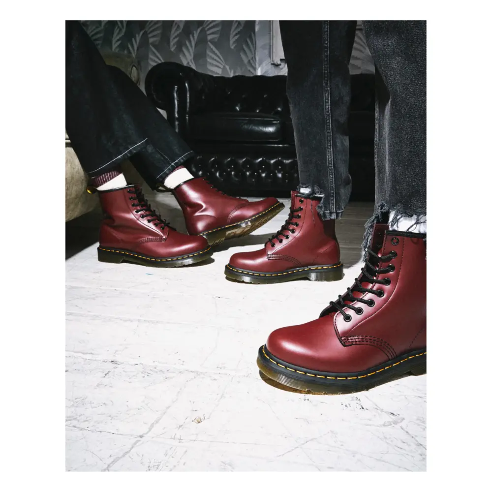 Giày Dr. Martens 1460 Smooth Leather Lace Up Boots 27277626 - Ảnh 4