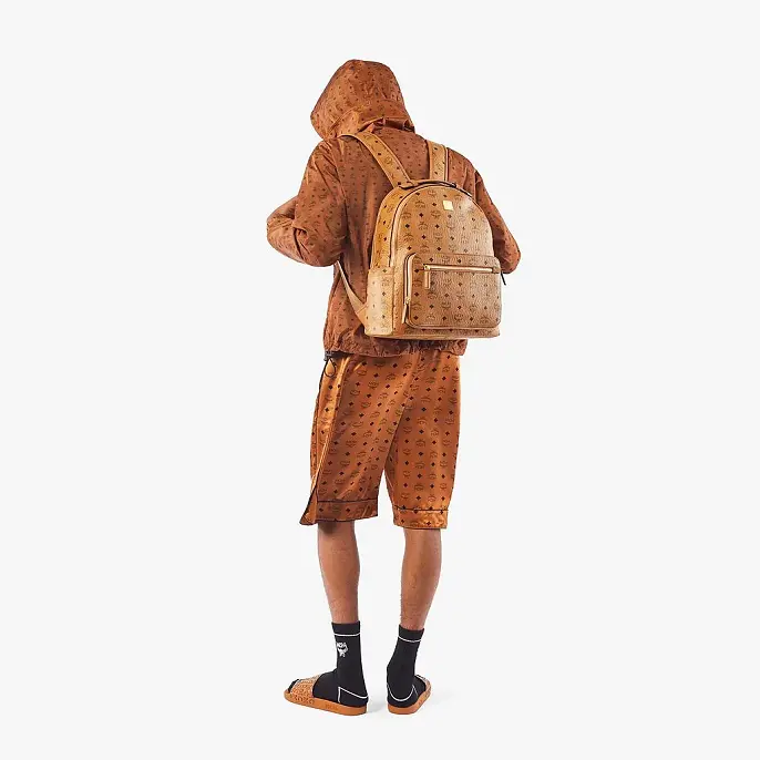 Balo MCM Stark Backpack in Visetos MMK8AVE83CO001 - Ảnh 5