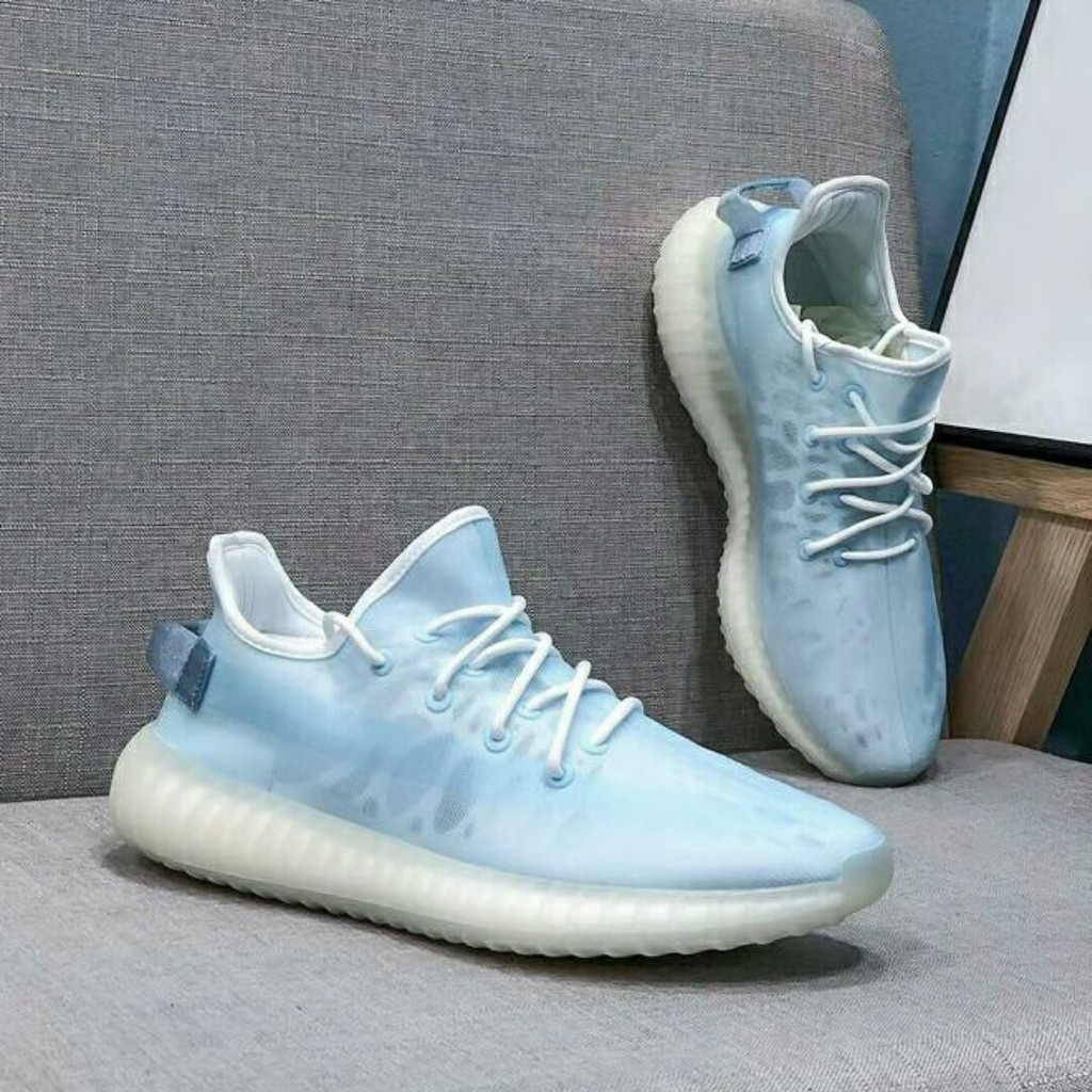 Giày Adidas Yeezy Boost 350 V2 'Mono Ice' GW2869 - Ảnh 4