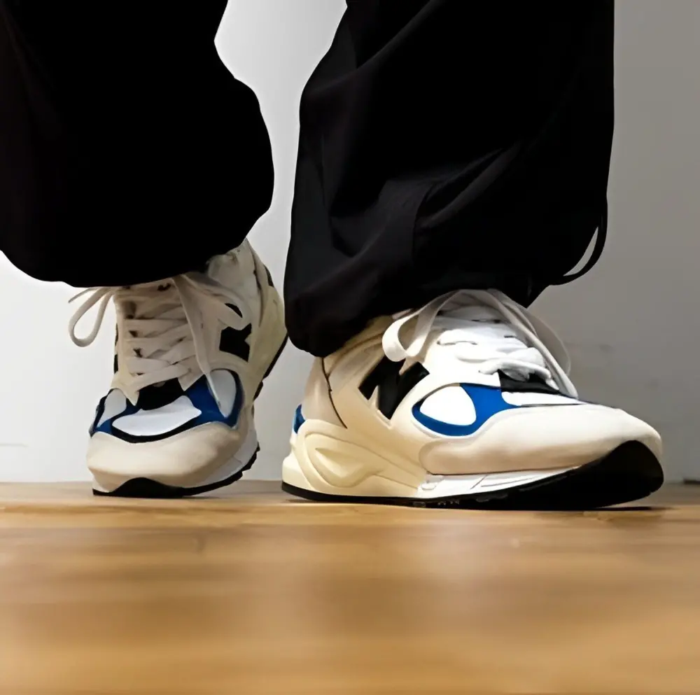 Giày New Balance Teddy Santis x 990v2 Made in USA 'White Blue' M990WB2 - Ảnh 4