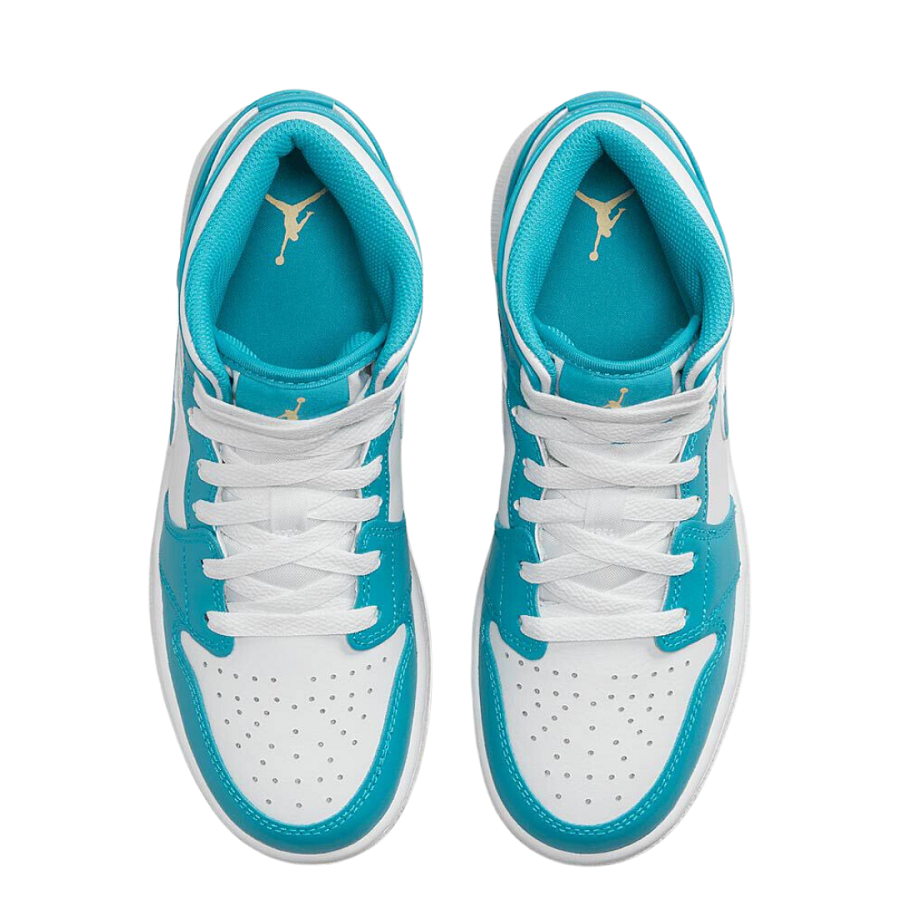 Giày Nike Jordan 1 Mid 'Aquatone' DQ8423-400 - Ảnh 2