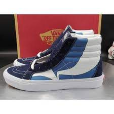 Giày Vans Sk8-Hi Reissue 'Warp Parisian Night Navy' VN0A4U3D21Q - Ảnh 5