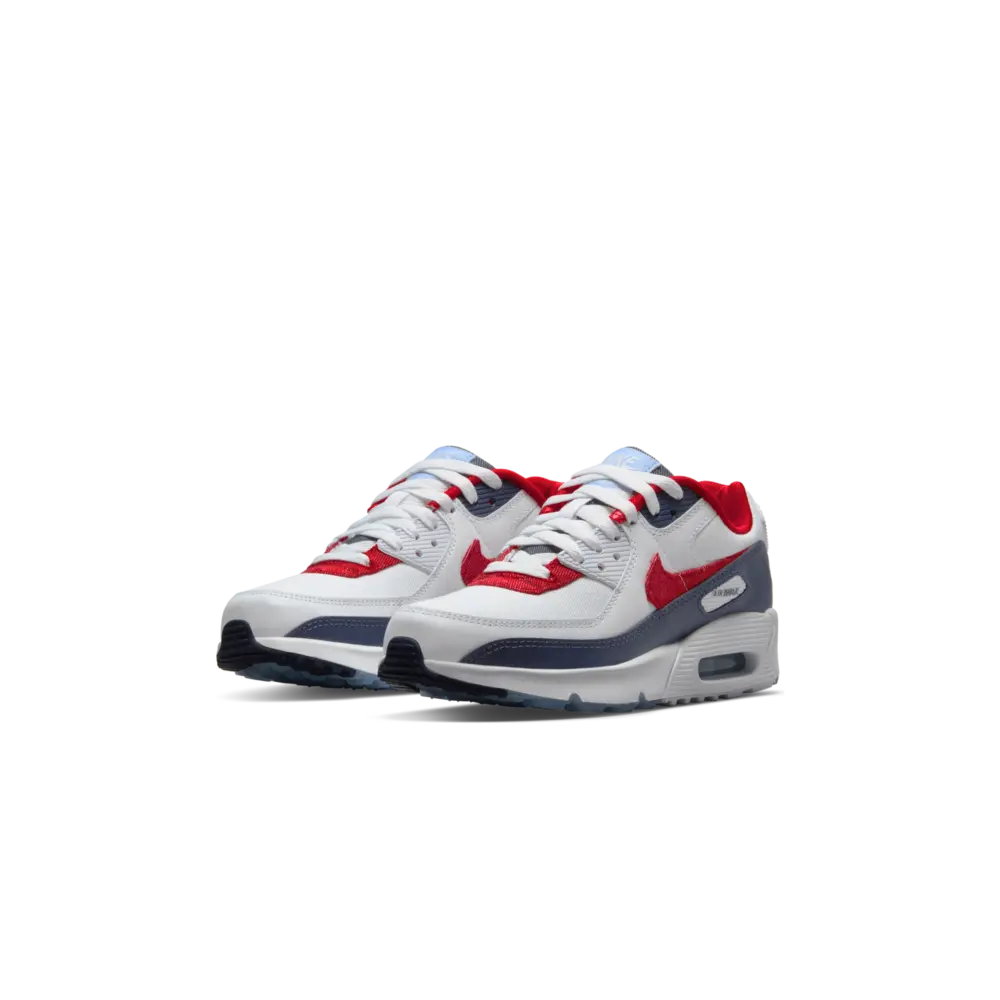 Alternative view of Giày Nike Air Max 90 GS 'USA Denim' DJ5177-100