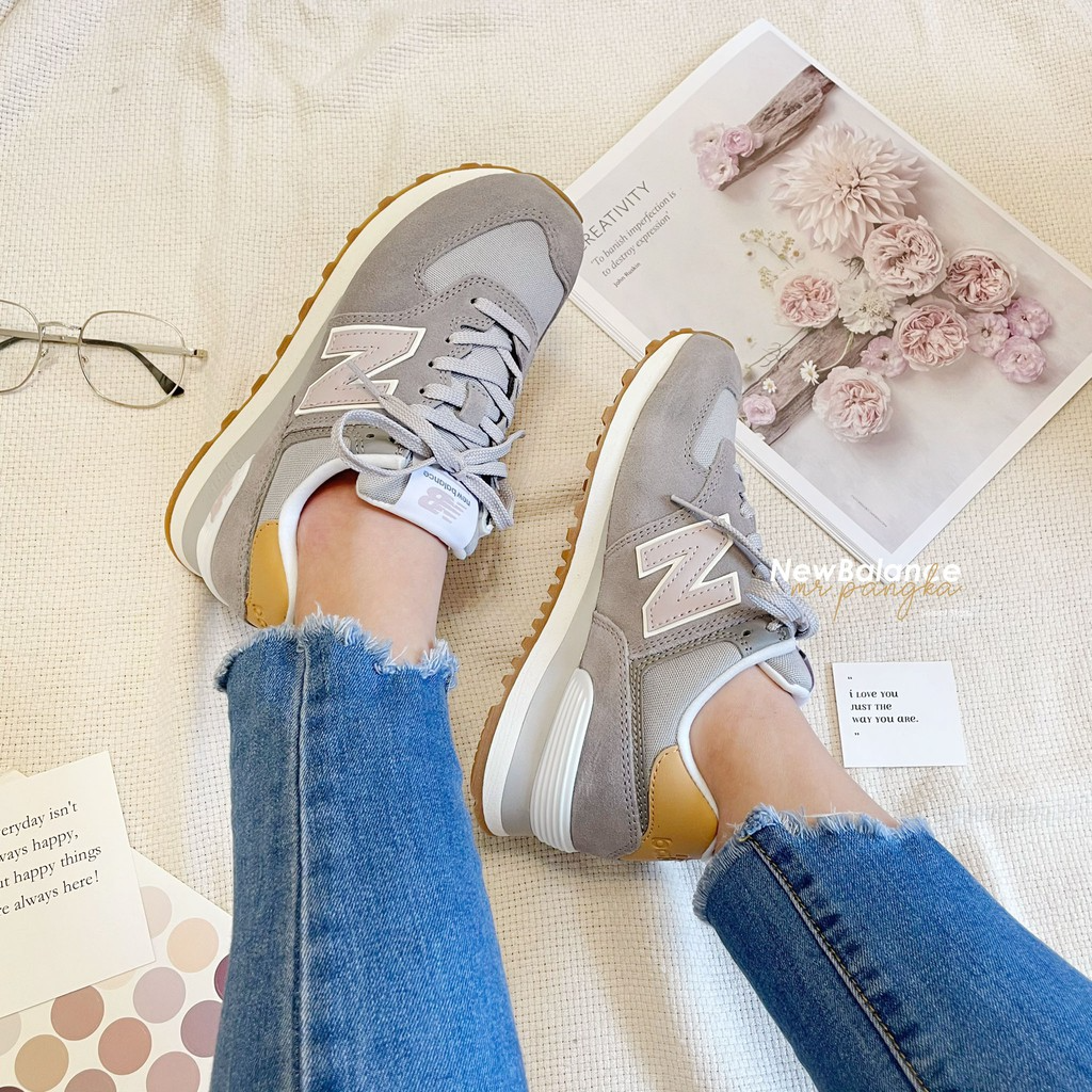 Giày New Balance Wmns 574 Tencel 'Steel Rose Water' WL574NA2 - Ảnh 6