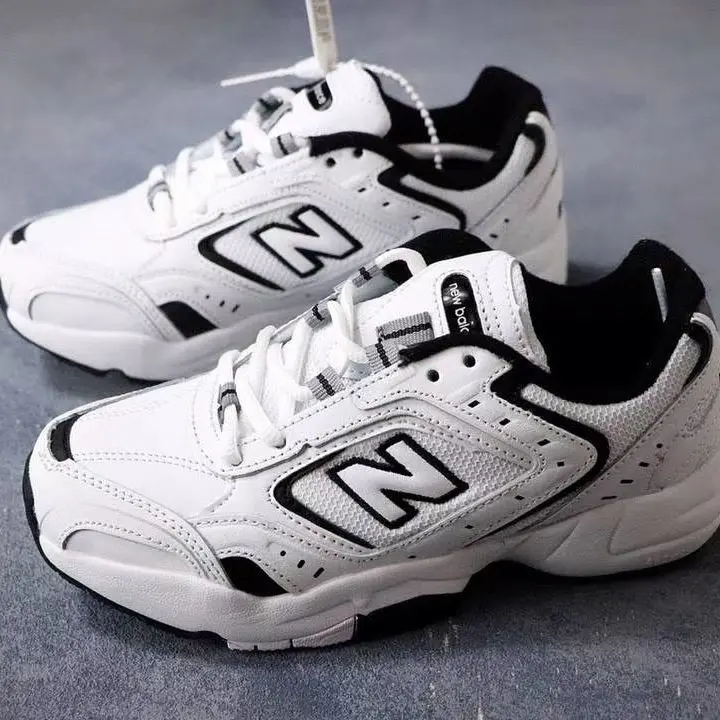 Giày New Balance Wmns 452 'White Black' WX452SB - Ảnh 4