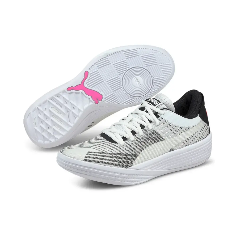 Giày Puma Clyde All-Pro 'White Black' 194039-03 - Ảnh 4