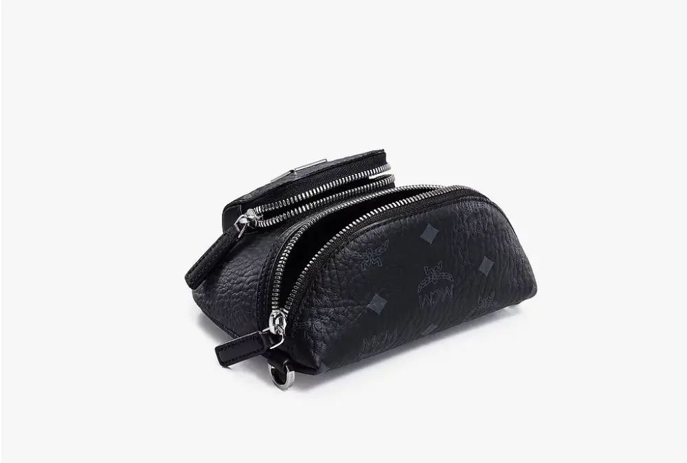 Túi MCM Klassik Crossbody In Visetos 'Black' MMRBSKC08BK001 - Ảnh 3