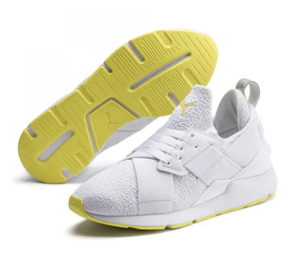 Giày Puma Wmns Muse TZ 'Blazing Yellow' 369658-01 - Ảnh 3