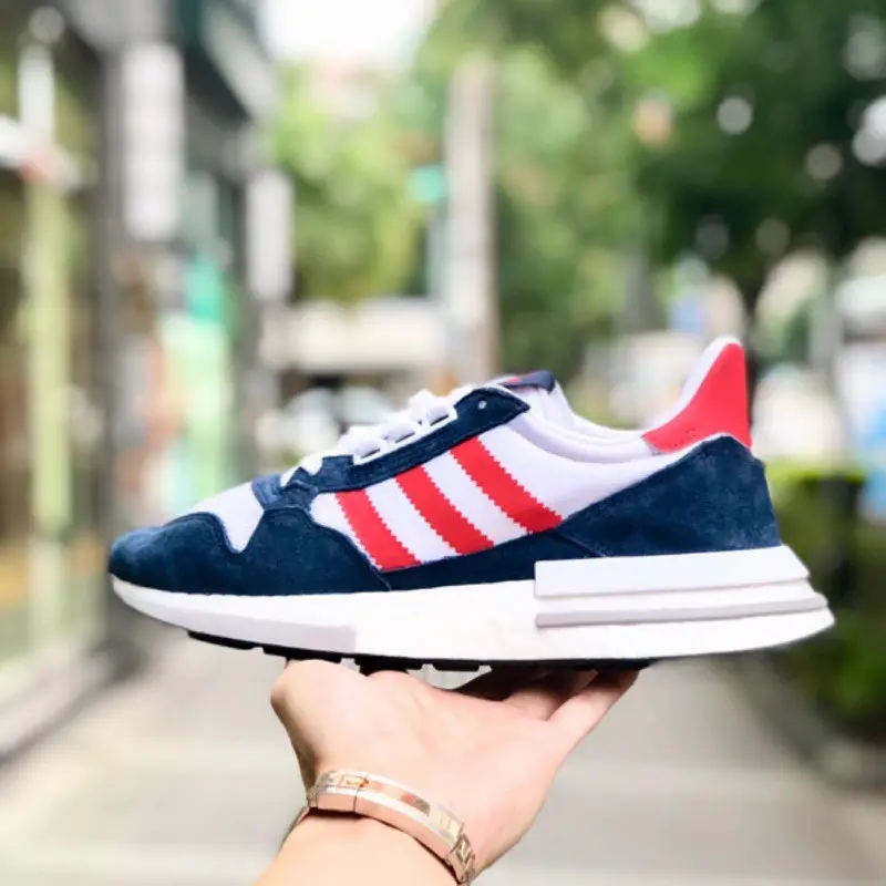 Giày Adidas ZX500 RM Boost 'Navy Multi' F36912 - Ảnh 4