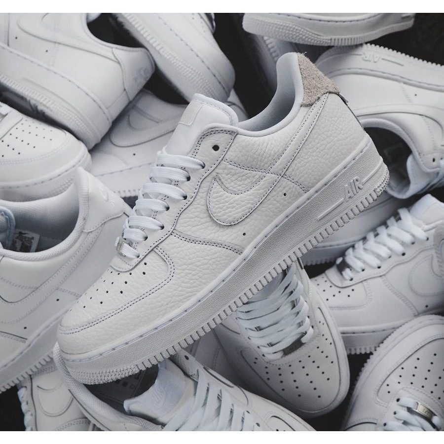 Giày Nike Air Force 1 '07 Craft 'White Vast Grey' CN2873-101 - Ảnh 4