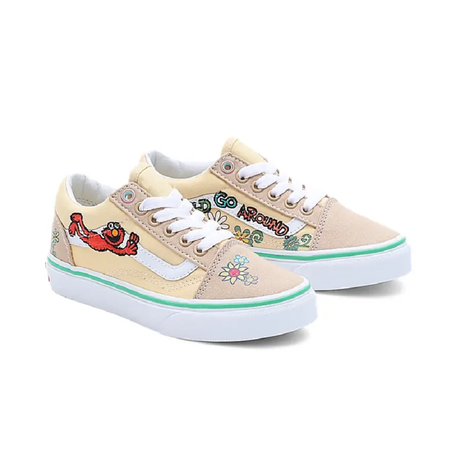 Alternative view of Giày Vans Sesame Street x Old Skool 'Elmo' VN0A7Q5F7VJ