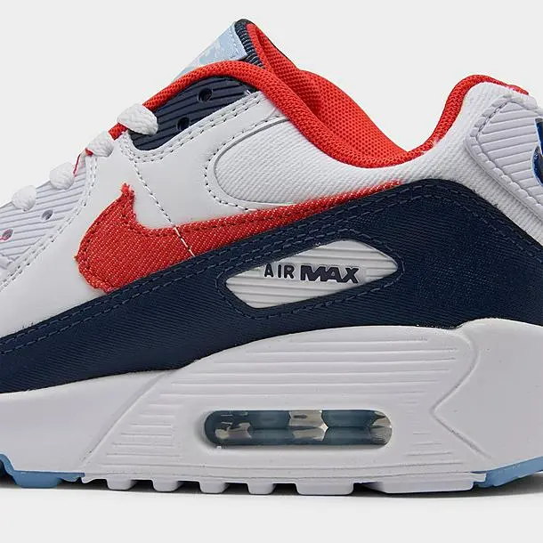 Giày Nike Air Max 90 GS 'USA Denim' DJ5177-100 - Ảnh 5