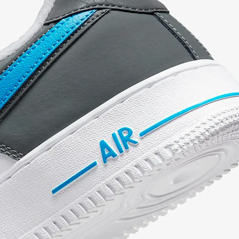 Alternative view of Giày Nike Air Force 1 Low 'Grey Blue' FB3360-100