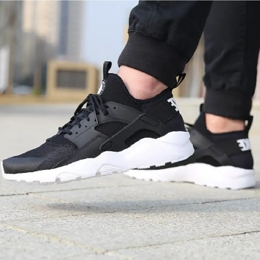 Giày Nike Air Huarache Run Ultra ‘Black White’ 819685-016 - Ảnh 6