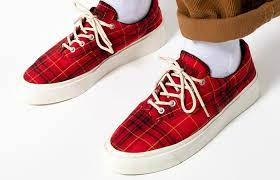 Giày Converse Skid Grip Low 'Twisted Plaid Haute Red' 169219C - Ảnh 4