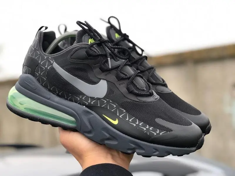 Giày Nike Air Max 270 React 'Just Do It' Pack Black CT2538-001 - Ảnh 4