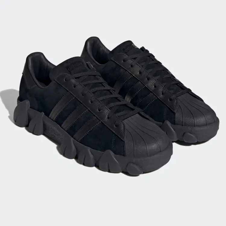 Giày Adidas Angel Chen x Wmns Superstar 80s 'Core Black' FY5350 - Ảnh 3