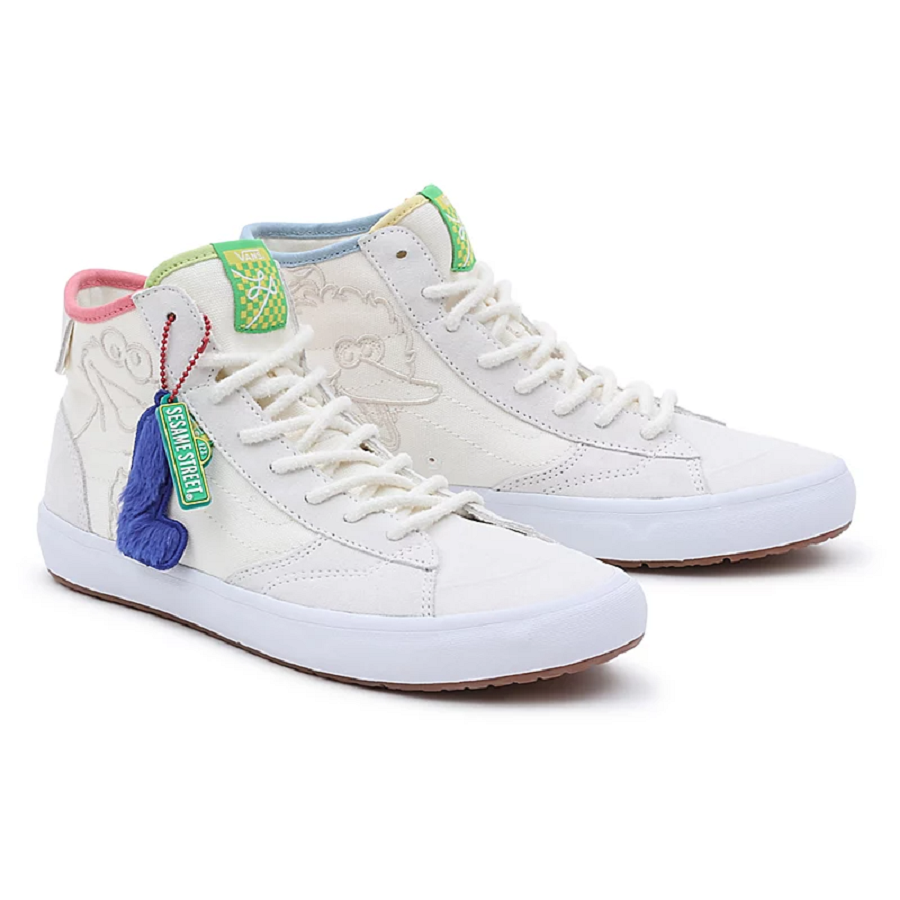 Giày Vans x Sesame Street 'Multicolour' VN0A4BX1448 - Ảnh 2