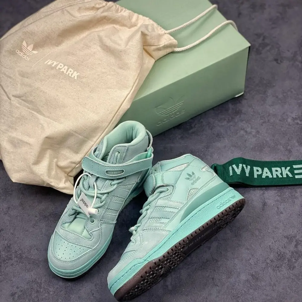 Alternative view of Giày Adidas Ivy Park x Forum Mid 'Green Tint' FZ4387