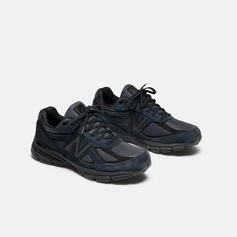 Alternative view of Giày New Balance JJJJound x 990v4 Made In USA ‘Navy’ M990JJ4