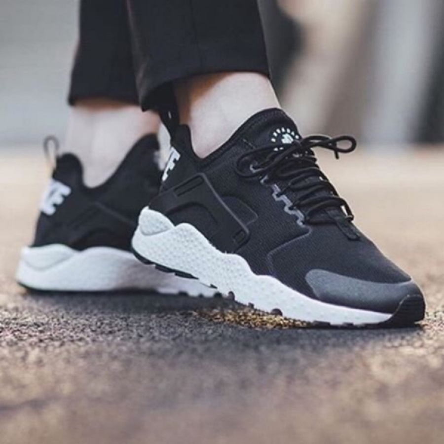 Giày Nike Wmns Air Huarache Run Ultra ‘Black White’ 819151-001 - Ảnh 2