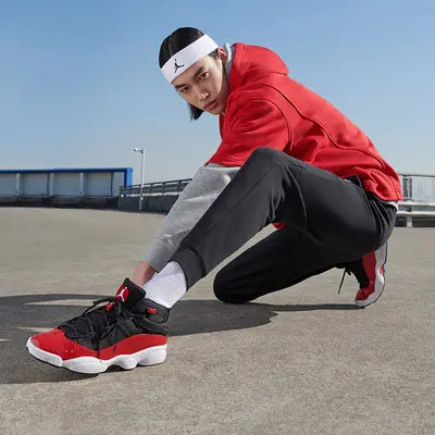 Giày Nike Jordan 6 Rings 'Fitness Red' 322992-060 - Ảnh 4